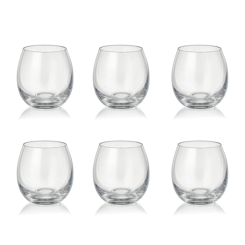 380 ml Peony's Low Water Glazen - veel 6