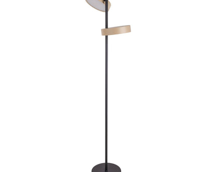 LED -vloerlamp "Tessa" amandel