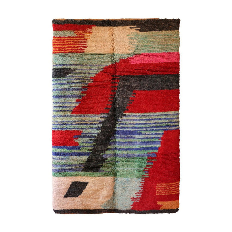 Zuiver wollen Marokkaans Berber-tapijt 163 x 262 cm