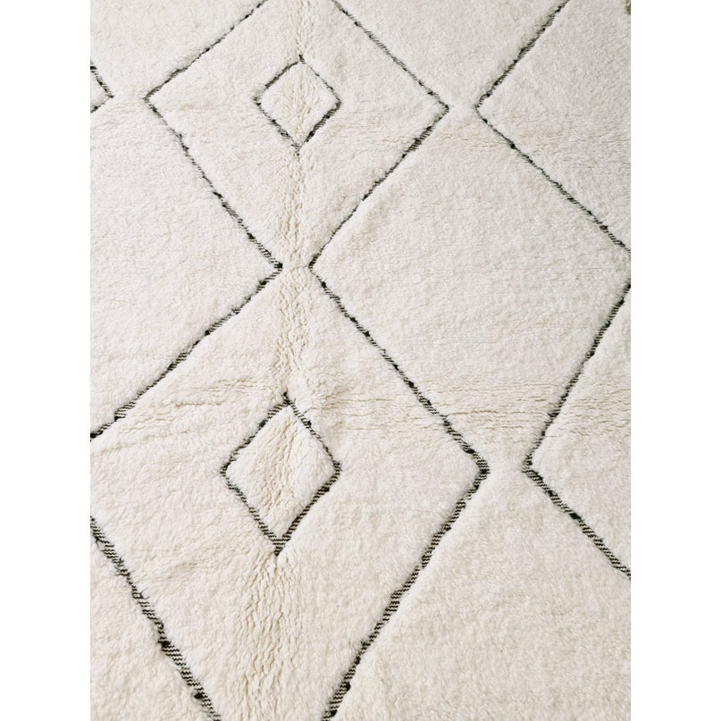 Authentiek Berber vloerkleed in Kenitra wol 200 x 280 cm