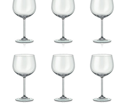 350 ml pioenwijnglazen - veel 6