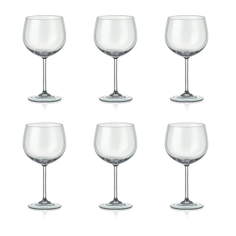 350 ml pioenwijnglazen - veel 6