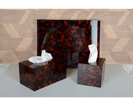 Leopard Square zakdoek 12.6x12.6x12cm