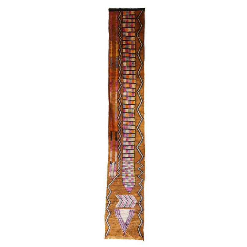 Gangkleed van zuiver berberwol 74 x 596 cm
