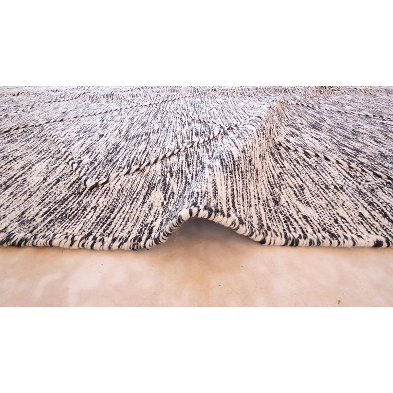 Zuiver wollen Marokkaans Kelim Berber tapijt 206 x 338 cm