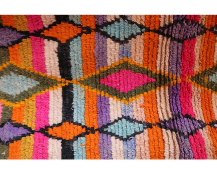 Zuiver wollen Marokkaans Berber halkleed 73 x 390 cm