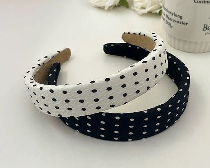 Elegante Polka Dot-hoofdband