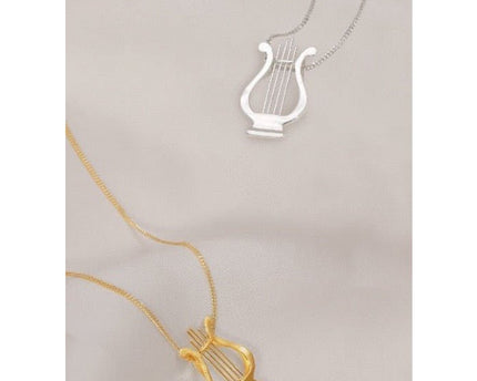 Egeïsche Zee - Minimalistische Griekse harpketting