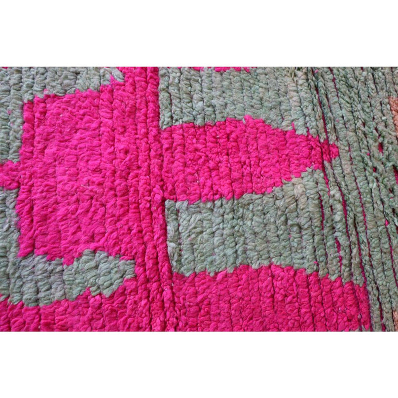 Zuiver wollen Marokkaans Berber halkleed 71 x 355 cm