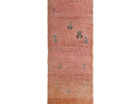Zuiver wollen Marokkaans Berber-tapijt 104 x 310 cm
