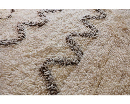 Zuiver wollen Marokkaans Berber-tapijt 195 x 311 cm