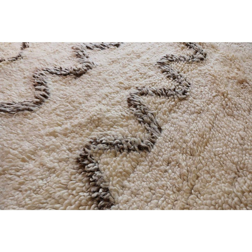 Zuiver wollen Marokkaans Berber-tapijt 195 x 311 cm