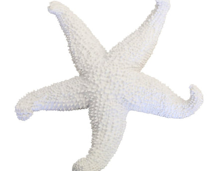 Decoratieve witte ster 24x24x5cm