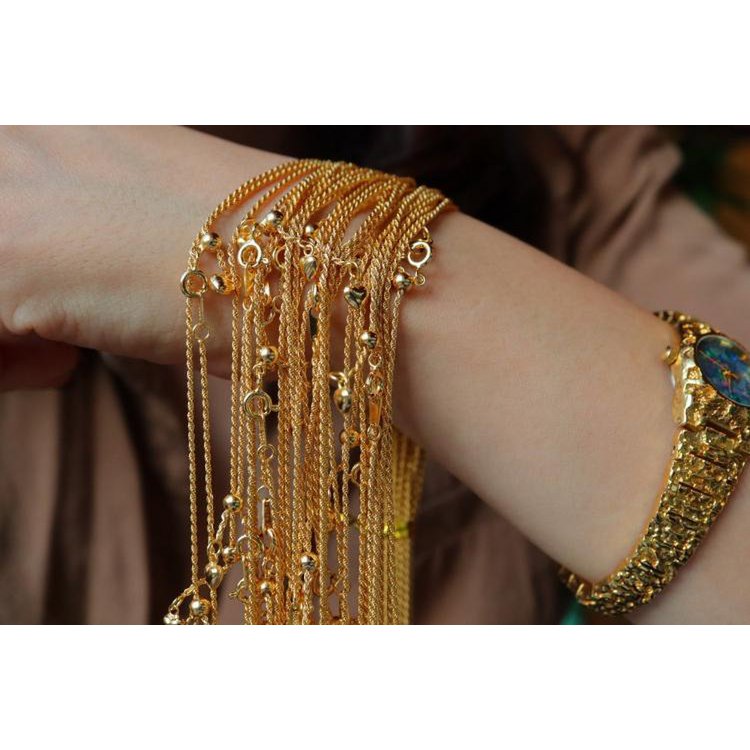 Tijdloze gevlochten kettingketting - Universele ketting