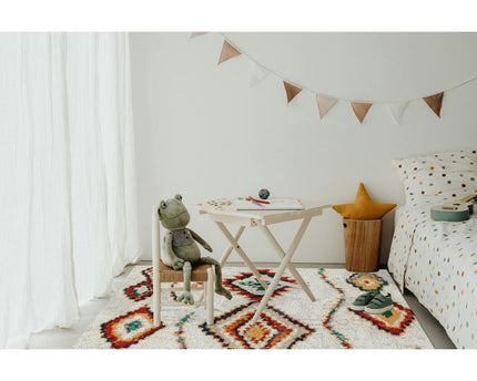 Dik en comfortabel NATIVE vloerkleed in etnische stijl