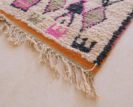 Zuiver wollen Marokkaans Berber-tapijt 179 x 274 cm
