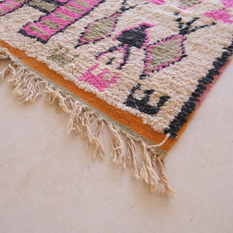 Zuiver wollen Marokkaans Berber-tapijt 179 x 274 cm