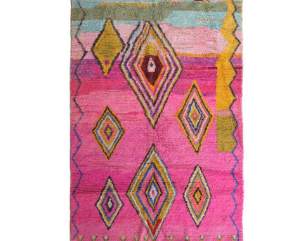 Zuiver wollen Marokkaans Berber-tapijt 193 x 283 cm