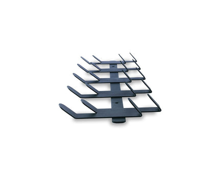 Gorillz Origami - Wandkapstok - 10 Dubbele - Kapstok Haken - Blauw