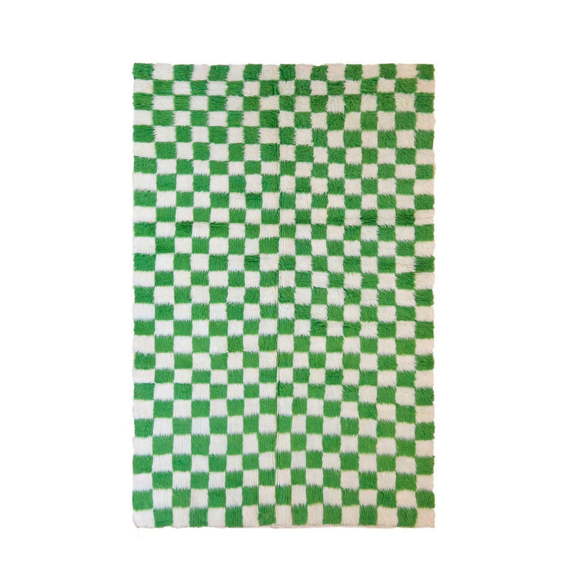 Zuiver wollen Marokkaans Berber-tapijt 161 x 241 cm