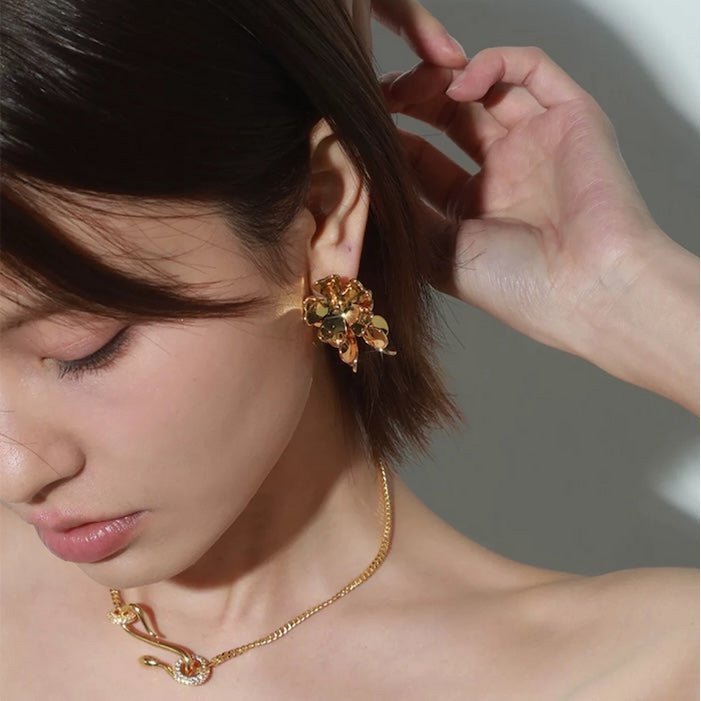 Dynamische levendige bloemblaadjes Hoopoorbellen