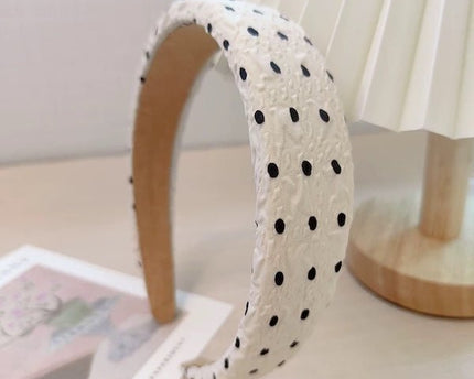 Elegante Polka Dot-hoofdband