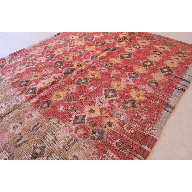 Zuiver wollen Marokkaans Berber-tapijt 204 x 348 cm