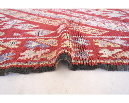 Marokkaans Berber-tapijt van vintage wol 175 x 180 cm