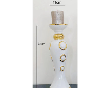Set van 2 stuks cirkelkaarshouder Maat: H:34cm B:11cm