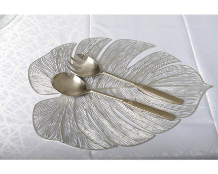 ZILVEREN FILIGREE BLADPLATTER