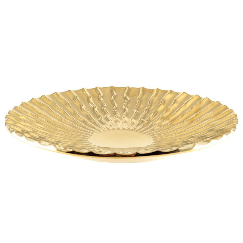 Briljante gouden decoratieve snit 36x36x5.5 cm