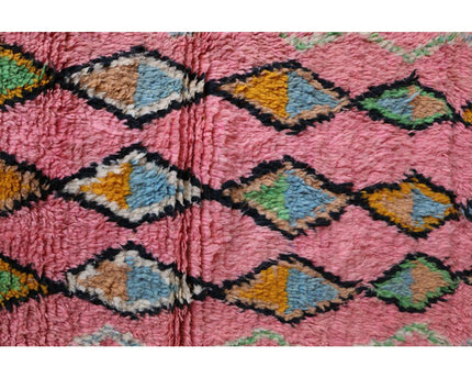 Zuiver wollen Marokkaans Berber halkleed 70 x 340 cm