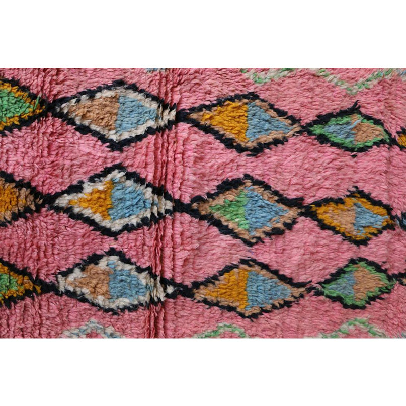 Zuiver wollen Marokkaans Berber halkleed 70 x 340 cm