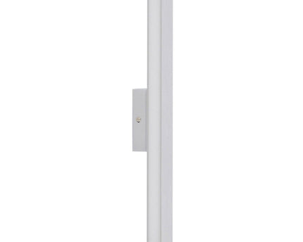 LED -wandlamp "Dubai", moderne wandlamp gemaakt van aluminium en plastic met stevig gebouwd -in LED's, 45 cm lang of hoog. Ideaal voor de verlichting van ingangen, gangen, voor het structureren van grote wandoppervlakken