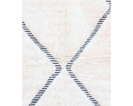Zuiver wollen Marokkaans Berber-tapijt 136 x 213 cm