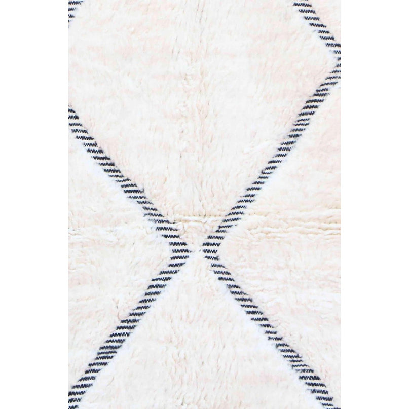 Zuiver wollen Marokkaans Berber-tapijt 136 x 213 cm