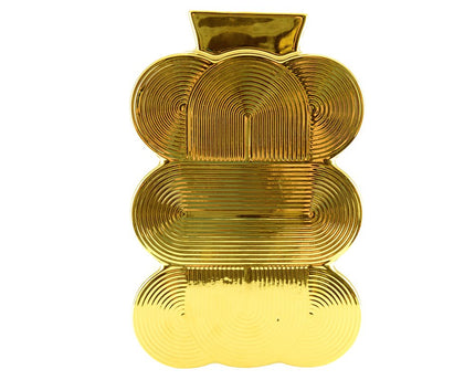Briljant gouden vaasmodel 16,5x7x25cm