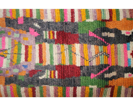 Berber eigentijds wollen gangkleed 72 x 355 cm