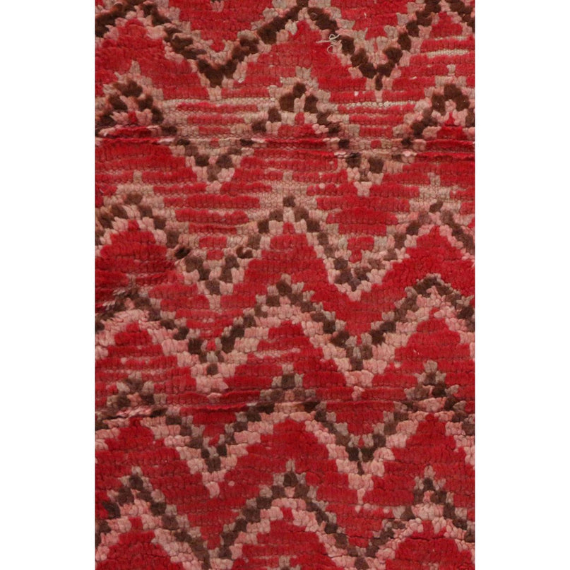 Zuiver wollen Marokkaans Berber-tapijt 76 x 163 cm