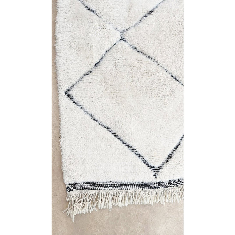 Zuiver wollen Marokkaans Berber-tapijt 149 x 250 cm