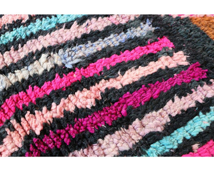 Zuiver wollen Marokkaans Berber halkleed 78 x 371 cm