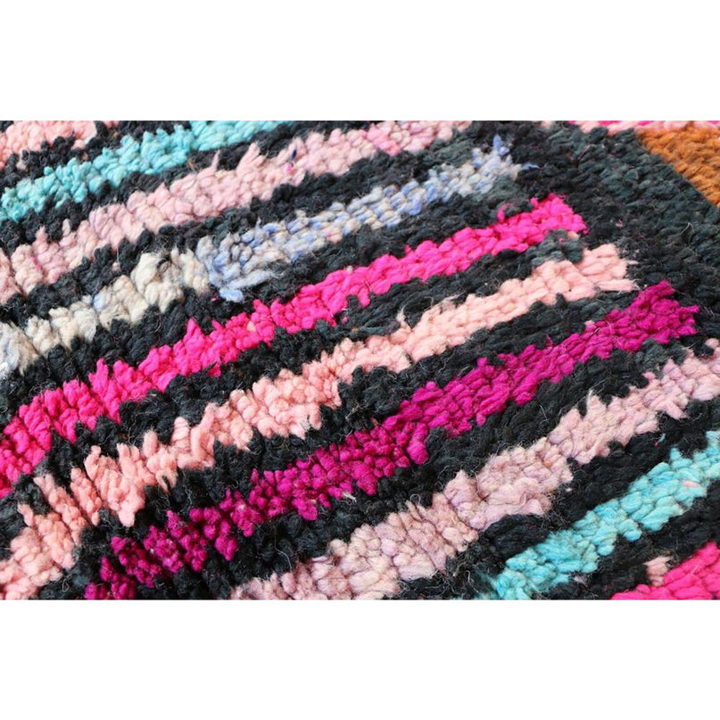 Zuiver wollen Marokkaans Berber halkleed 78 x 371 cm