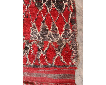 Zuiver wollen Marokkaans Berber-tapijt 200 x 336 cm