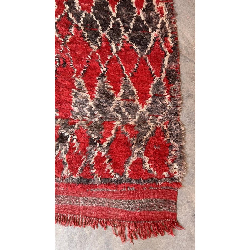 Zuiver wollen Marokkaans Berber-tapijt 200 x 336 cm
