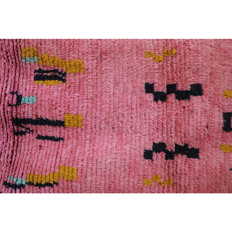 Zuiver wollen Marokkaans Berber halkleed 69 x 338 cm
