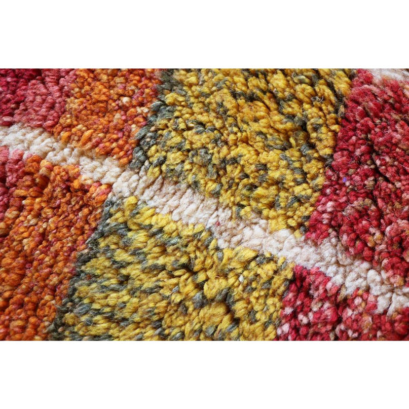 Zuiver wollen Marokkaans Berberkleed 217 x 302 cm