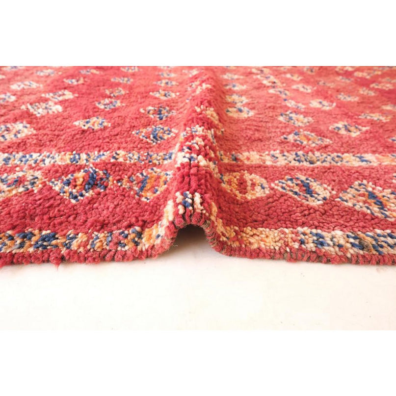 Vintage handgeweven wollen Berberkleed 169 x 258 cm