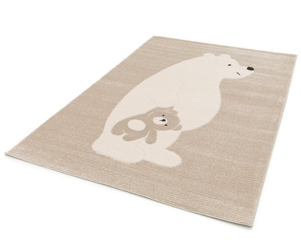 Ultra zachte kindertapijt met knuffel gesneden effect