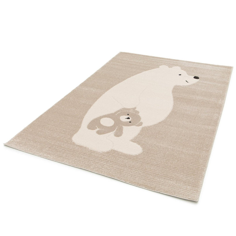 Ultra zachte kindertapijt met knuffel gesneden effect