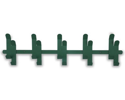 Gorillz Origami - Wandkapstok - 10 Dubbele - Kapstok Haken - Groen